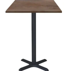 Ståbord 60 x 60 cm - Dina oxideret bronze model brun