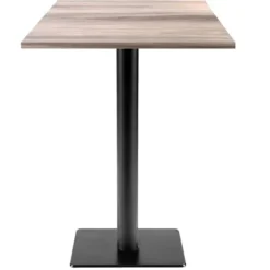 Ståbord 60 x 60 cm - Milan T model eg tages beige
