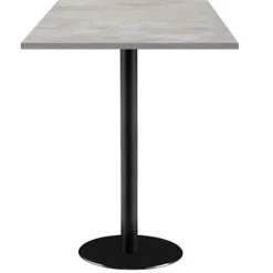 Ståbord 60 x 60 cm - Rom naturbeton model Grå