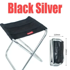 Stol skammel SØLV Silver