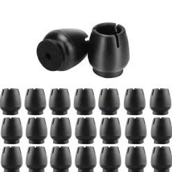 Stolebenbeskyttelse, 32 stk. Anti-Slip Bord Stoleben Fødder Anti-Ridser Fødder Pads Beskytter Gummi Stolebenhætter (12-16mm)