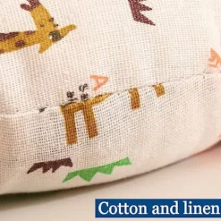 Stolehynde, Åndbar Tatami Rund Hynde til Spisestue/Kontor/Sofa (Grå Trekant, 40cm, Sæt med 2)