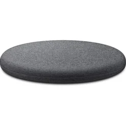 Stolehynde, rund memory foam sædehynde ryglænshynde til stol db lysegrå M light grey M
