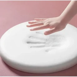Stolepude, Rund Memory Foam Sædepude Lændestøttepude Til Stol db light grey L