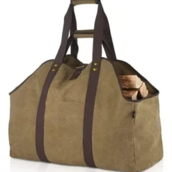 Stor brændekasse 60cm x 30cm x 50cm Brown