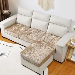 Stretch-pudebetræk til sofa Sædebetræk GRÅ 3 Grey 3 Seaters-3 Seaters