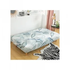 Strækbar Armløs Sofa Betræk, Universal Armløs Sofa Betræk, Fuld Dækning, Foldbar
