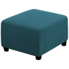 Strækbar Ottoman-betræk Ottoman-betræk Pouf-beskytter Ottoman-opbevaring