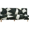 Strækbar sofaovertræk, elastisk sofaovertræk uden armlæn, universal sofaovertræk, sofabeskytter (190-210cm)