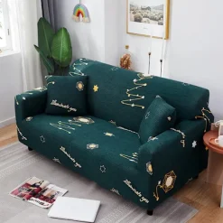 Strækbar sofaovertræk trykte sofaovertræk lænestolbetræk til