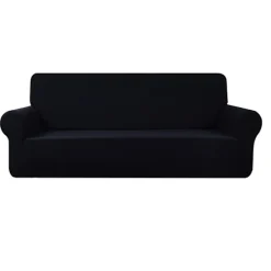 Super elastisk sofaovertræk - blødt, skridsikkert spandex sofaovertræk, var
