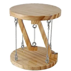 Suxm Tensegrity Bord, Ny Ankomst Anti Gravity Diy Tensegrity Struktur Flydende Bord Model Legetøj 1stk-lys Brun