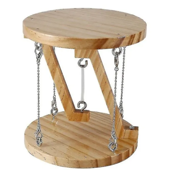 Suxm Tensegrity Bord, Ny Ankomst Anti Gravity Diy Tensegrity Struktur Flydende Bord Model Legetøj 1stk-lys Brun