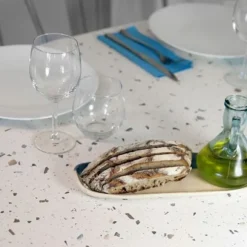 Tabel 90 x 90 cm - model Bazila terrazzo cassata Vit