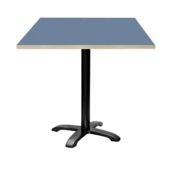 Tabel 70 x 70 cm - model Bazila blå bemærkninger trækanter Blå