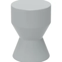 Taburet i keramik, 120 kg bæreevne, diameter 33 x 45,5 cm, vejrbestandig havetaburet i timeglasform, blomsterskammel, fodskammel til udendørs camping, | Fyndiq