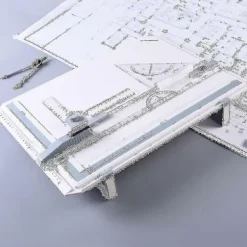 Tegnebord A3 tegnebord med parallel bevægelsesvinkelmåling... - Perfet