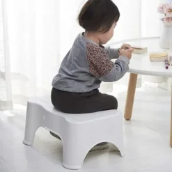 Toilet skammel - Til lindring af forstoppelse - Squatty Potty hvid 750