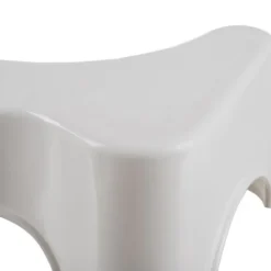 Toilet skammel - Til lindring af forstoppelse - hvid white 750
