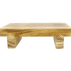 Træ seng trin skammel, husholdning soveværelse trin skammel, multifunktionel trin skammel (25.00X18.00X7.00CM, som vist i figur 1)