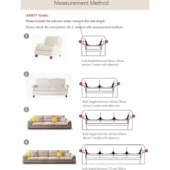 Trykt stræksofaovertræk, moderne skridsikkert 1/2/3/4 sæders elastisk sofaovertræk (2 sæders sofaovertræk: 145-185 cm, grå-ahornblad)