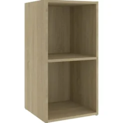 TV-møbel - Eksklusivt hjem - Sonoma eg - Ingeniørtræ - 72 x 35 x 36,5 cm Sonoma ek