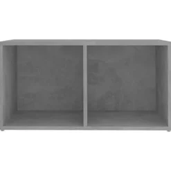 TV-møbel - Eksklusivt hjem - 2 dele - Betongrå - 72 x 35 x 36,5 cm Betonggrå