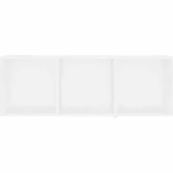TV-møbel - Eksklusivt hjem - Mat hvid - 107 x 35 x 37 cm - Ingeniørtræ Matt vit