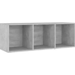 TV-møbel - Eksklusivt hjem - Betongrå - Ingeniørtræ - 107x35x37 cm Betonggrå