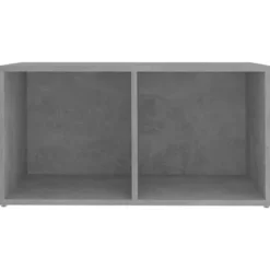 TV-møbel - Eksklusivt hjem - Betongrå - Ingeniørtræ - 72 x 35 x 36,5 cm Betonggrå