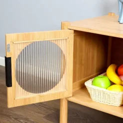 TV-møbel med 2 døre, kabelstyring