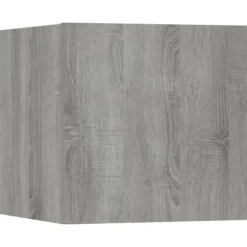 TV-møbel sæt - Maison Exclusive - 8 stk Sonoma grå - Væghængt design - Ingeniørtræ sonoma grå