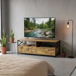 TV-skab med skuffer til TV op til 55 tommer
