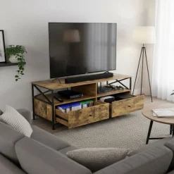 TV-skab med skuffer til TV op til 55 tommer