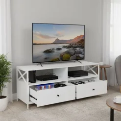 TV-skab med skuffer til TV op til 55 tommer