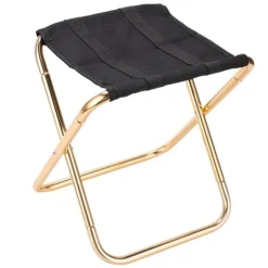 Udendørs letvægts aluminiumslegering foldbar skammel Bærbar mini fiskecampingstole