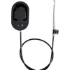 Universal Udskiftningshåndtag i Aluminium til Lænestol med Udløserarm, Metalhåndtag med Fjeder og Kabel til Sofa - 96 cm (med Kabel)-ZZY