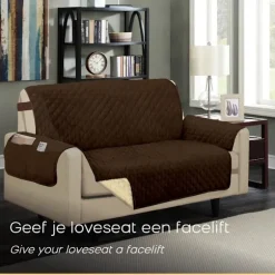 Vandafvisende betræk til loveseat-sofa, 223x177 cm