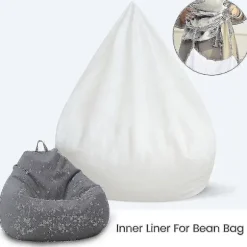 Vandtæt Inderfor til Lazy Bean Bag Sofa, Uden Fyld - Størrelse 100x120 cm