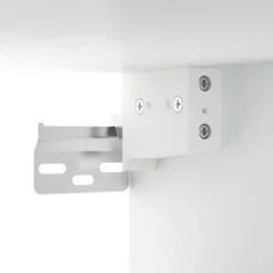 Væghængt skab - Eksklusivt hjem - 2 stk - Ingeniørtræ - Hvid - 102 x 30 x 20 cm Vit