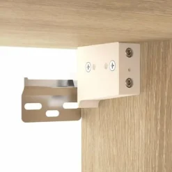 Væghængt skab - Eksklusivt hjem - Sonoma eg - 2 dele - 102 x 30 x 20 cm Sonoma ek