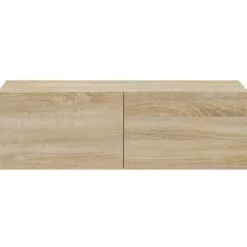 Væghængte TV-møbler - Eksklusivt hjem - Sonoma eg - 4 dele - 100 x 30 x 30 cm sonoma ek