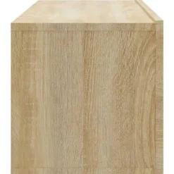 Væghængte TV-møbler - Eksklusivt hjem - Sonoma eg - 4 dele - 100 x 30 x 30 cm sonoma ek