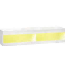 Vægmonteret TV-bord med RGB LED til 55-60 tommer TV