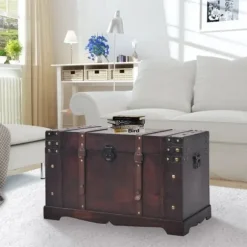 vidaXL Vintage kiste træ 66x38x40 cm brown