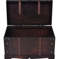 vidaXL Vintage kiste træ 66x38x40 cm brown