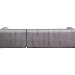 Vinkelsofa i velour 
