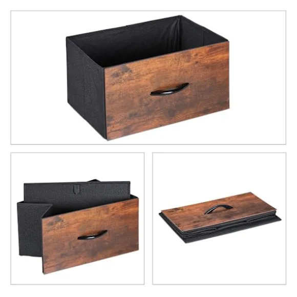 Vintage hylde i industrielt design