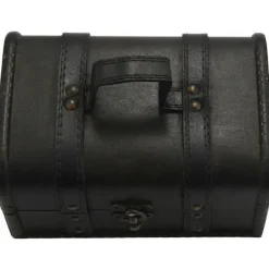 Vintage Trækiste Opbevaringsboks Antik Stil Kjole Organizer Spænde Boks