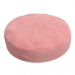 Vinter Barstol Betræk, Rundt Sædebetræk Til Løftestol, Pink_40x40x10cm